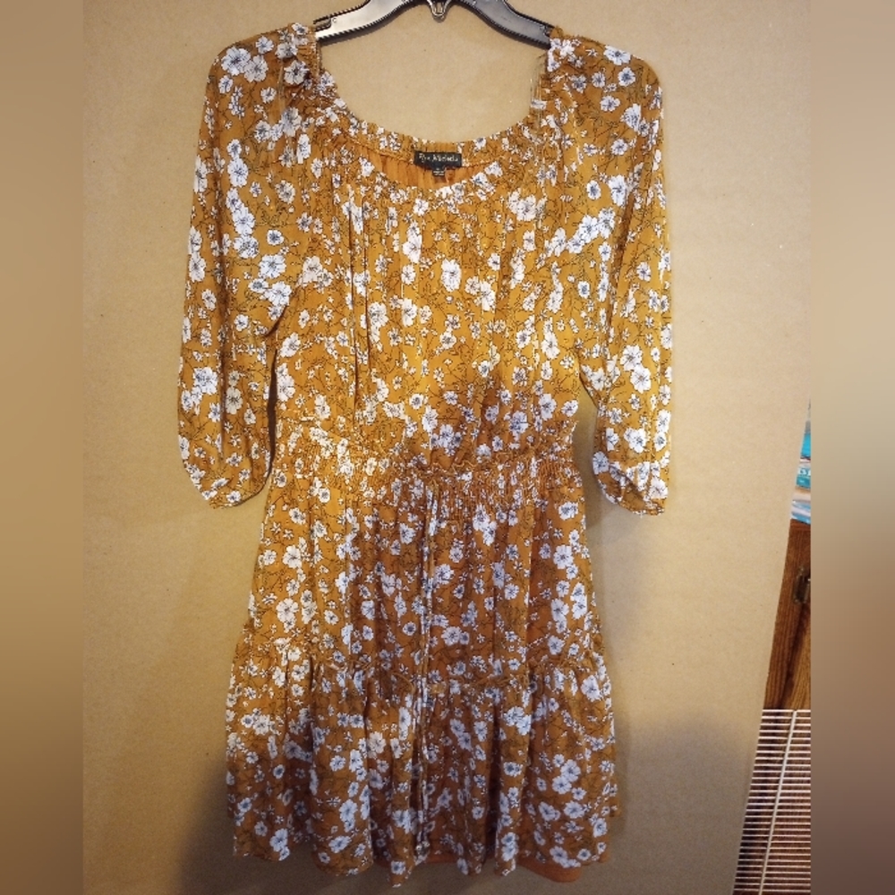 Boho Peasant Dress